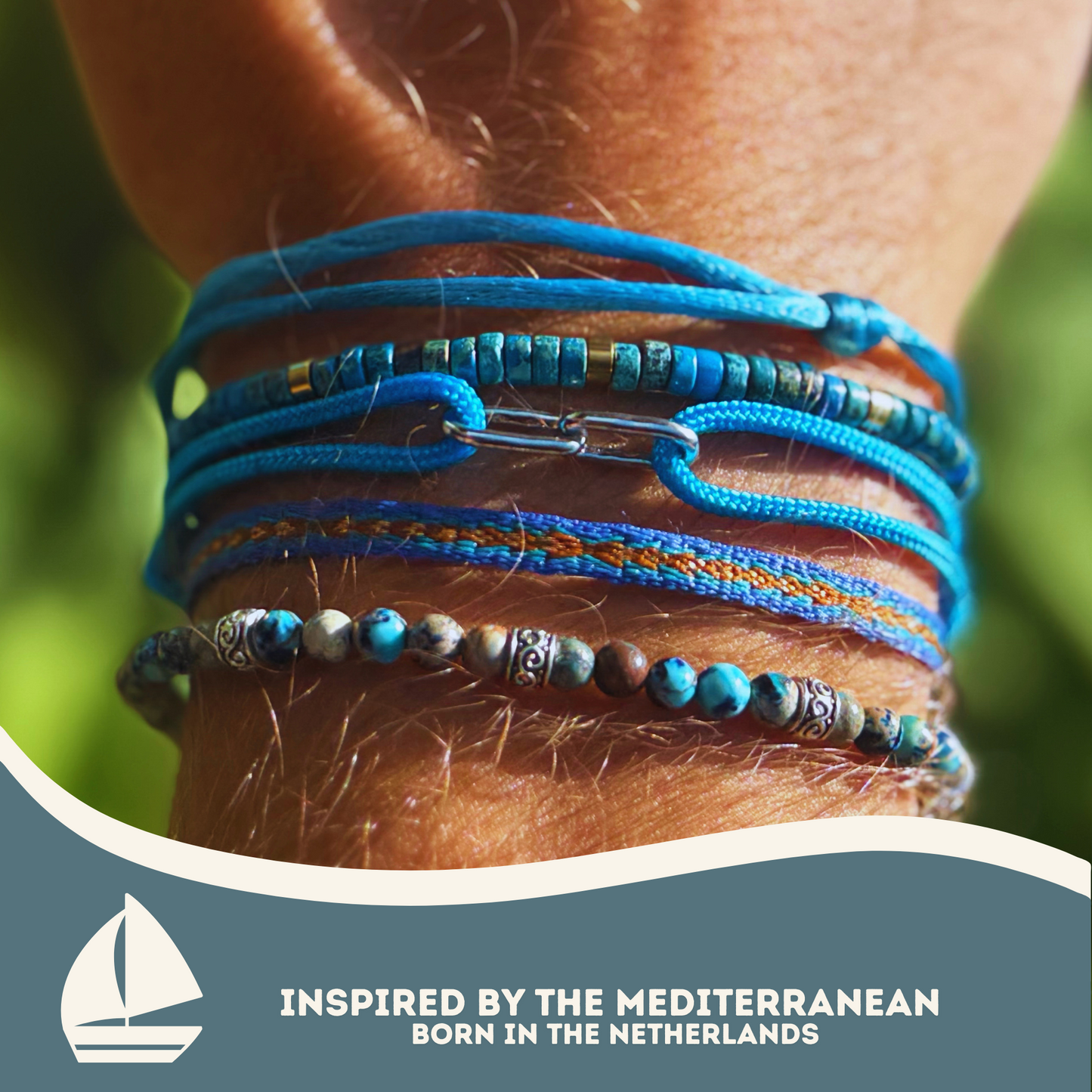 Lucenzo bracelet set