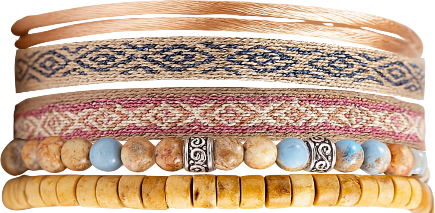 Mezzaro bracelet set