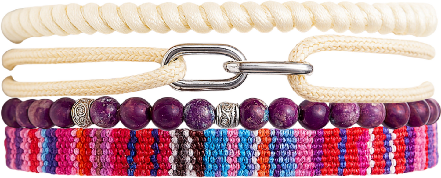 Nuvano bracelet set